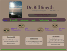 Tablet Screenshot of doctorsmyth.com